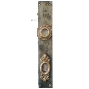 Langschild antik Haustür alt Einstemm 22.7mm 113