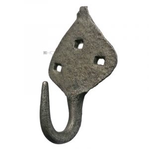 Wandhaken Haken geschmiedet Eisen Aufhängung alt 9,5cm