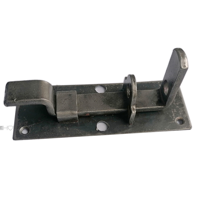 Knopfriegel Schieberiegel Türriegel Tor alt Tür 17cm gekröpft