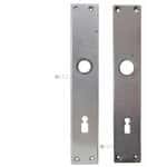 Langschild Bauhaus Alu Türdrücker alt Türklinke