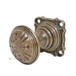 Türknauf Jugendstil alt Tür Ziehgriff Messing Türgriff 36mm