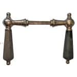 Türdrücker antik Kugel Türklinken vernickelt alt 15.2mm 8.5er Vk