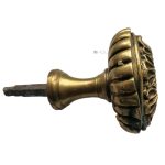 Türknauf antik Fensterknauf groß Blüte alt 400gr. 67mm
