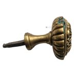 Türknauf antik Fensterknauf groß Blüte alt 400gr. 67mm