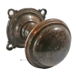 Jugendstil Türknauf Türgriff alt Messing Tür Ziehgriff 43mm