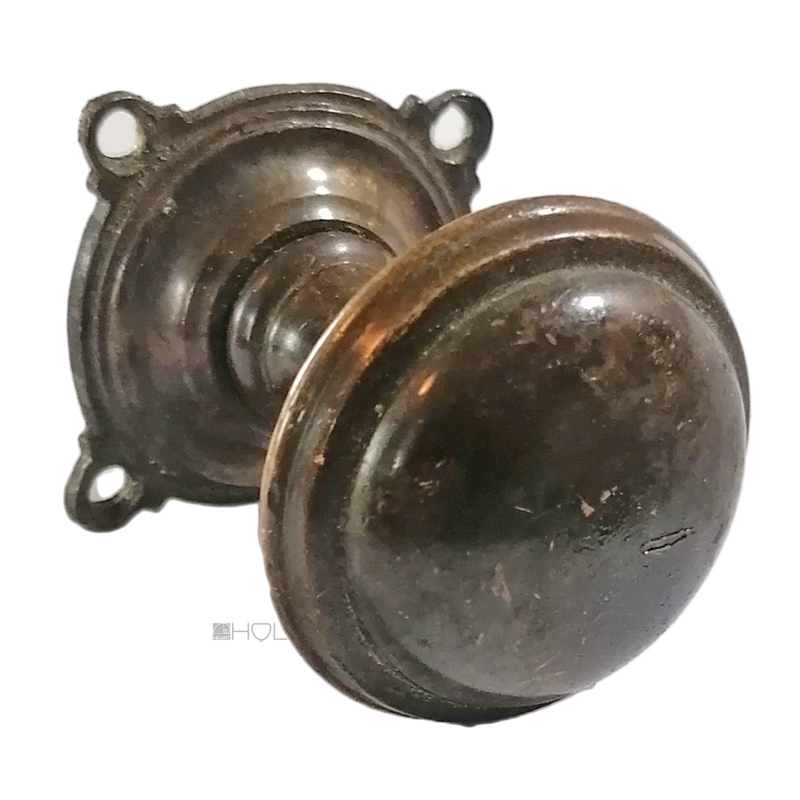 Jugendstil Türknauf Türgriff alt Messing Tür Ziehgriff 43mm