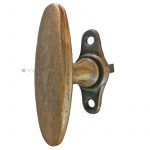 Fensterolive Avantgarde oval Fenstergriff alt 80/45/43