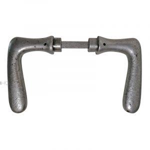 Türdrücker Eisen 1920er Vintage alt Türklinken 20.2mm 9er Vk