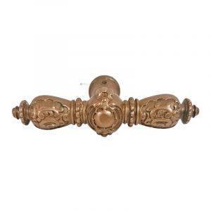 Fensterolive antik prächtig alt neo barock Fenstergriff Perlen 112mm