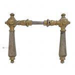 Türdrücker antik groß Würfel Türklinken alt 15.2mm 8er Vk