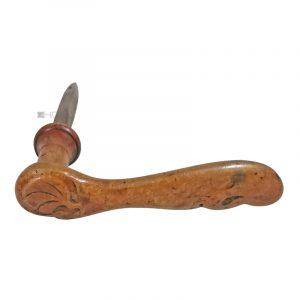 Jugendstil Türdrücker alt groß Türklinke Haustür 17.7mm 10er Vk
