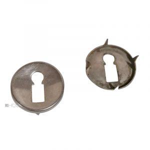 Schlüsselrosette Tür Stahl Bauhaus Einschlagrosette 35mm