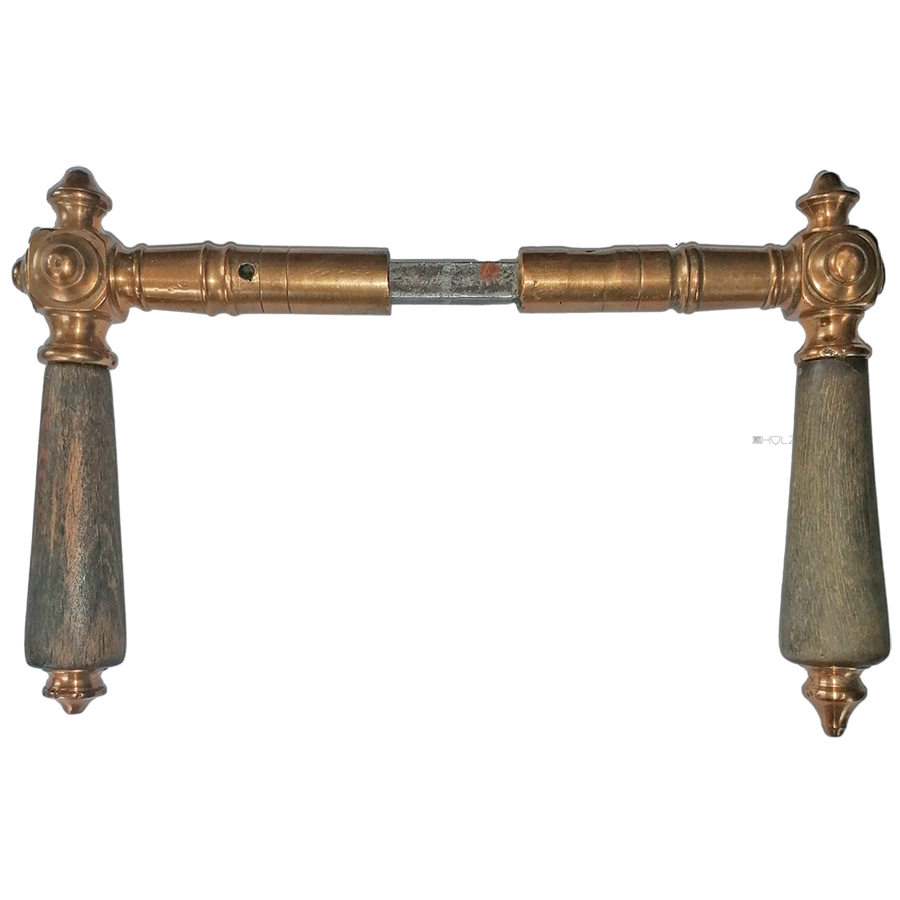 Türdrücker antik Würfel alt Holz Horn prächtig 14.6mm 9er Vk