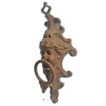 Möbel Bronze Eckbeschlag Hängegriff antik Kind neo barock alt 10cm