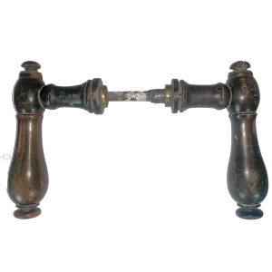 Langschild antik Eisen Engel alt Türdrücker 19.9 mm 72