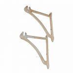 Wandkonsolen alt Gusseisen Loft Vintage Wandregal 42cm