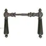 Antik Kastenschloss Türdrücker Türklinken Schuppen alt 8er Vk