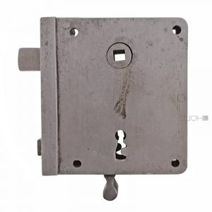 Tür Kastenschloss antik alt Türdrücker rechts 73/9/64