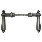 Türdrücker antik Flecht Eisen Türklinken alt 19mm 10er Vk