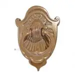 Klingel antik Haustür Ziehklingel alt Jugendstil 15cm