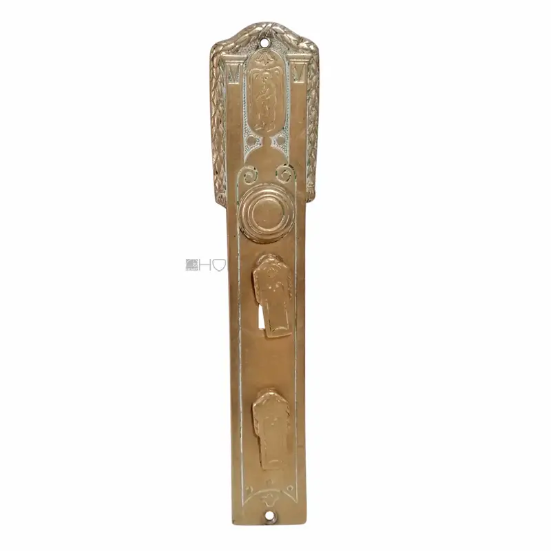 Langschild Jugendstil alt klassizistisch Doppelschloss 35/108