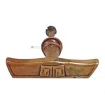 Jugendstil Fensterknauf Fenstergriff alt Avantgarde 90mm