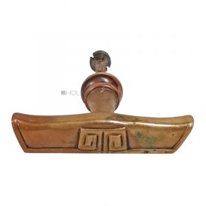 Jugendstil Fensterknauf Fenstergriff alt Avantgarde 90mm