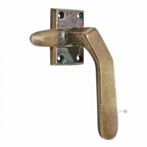 Fenster Halbgriff 1920er Messing Vorreiber Fenstergriff Halbolive