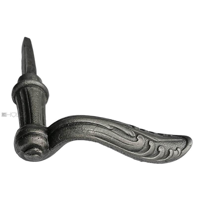 Türdrücker antik Welle Eisen Türklinke alt 18.9mm 9er Vk