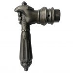 Türgriff Türdrücker antik Ritter Handschuh Gauntlet Eisen alt links