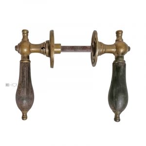 Türdrücker Kugel Ebenholz Türklinken Jugendstil 9er Vk