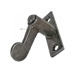 Fenster Vorreiber Eisen Fensterriegel Drehriegel alt Platte 18mm
