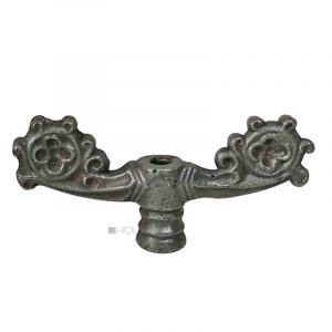 Vorreiber antik Doppelreiber alt Fensterreiber neo gotik Reibhöhe 15mm