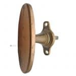 Fensterolive Jugendstil Avantgarde oval alt Fenstergriff 86/48/43