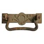 Schubladengriff Jugendstil floral alt