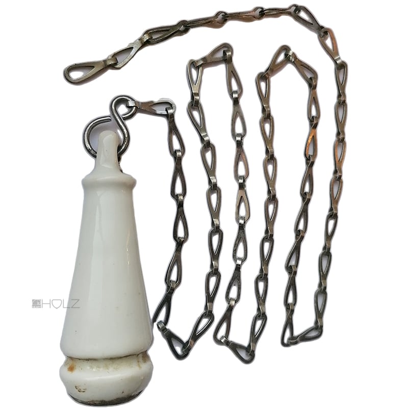 Toiletten Spülung Ziehgriff antik Porzellan alt versch. Modelle