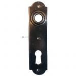 Kastenschloss Kurzschild alt Stahl