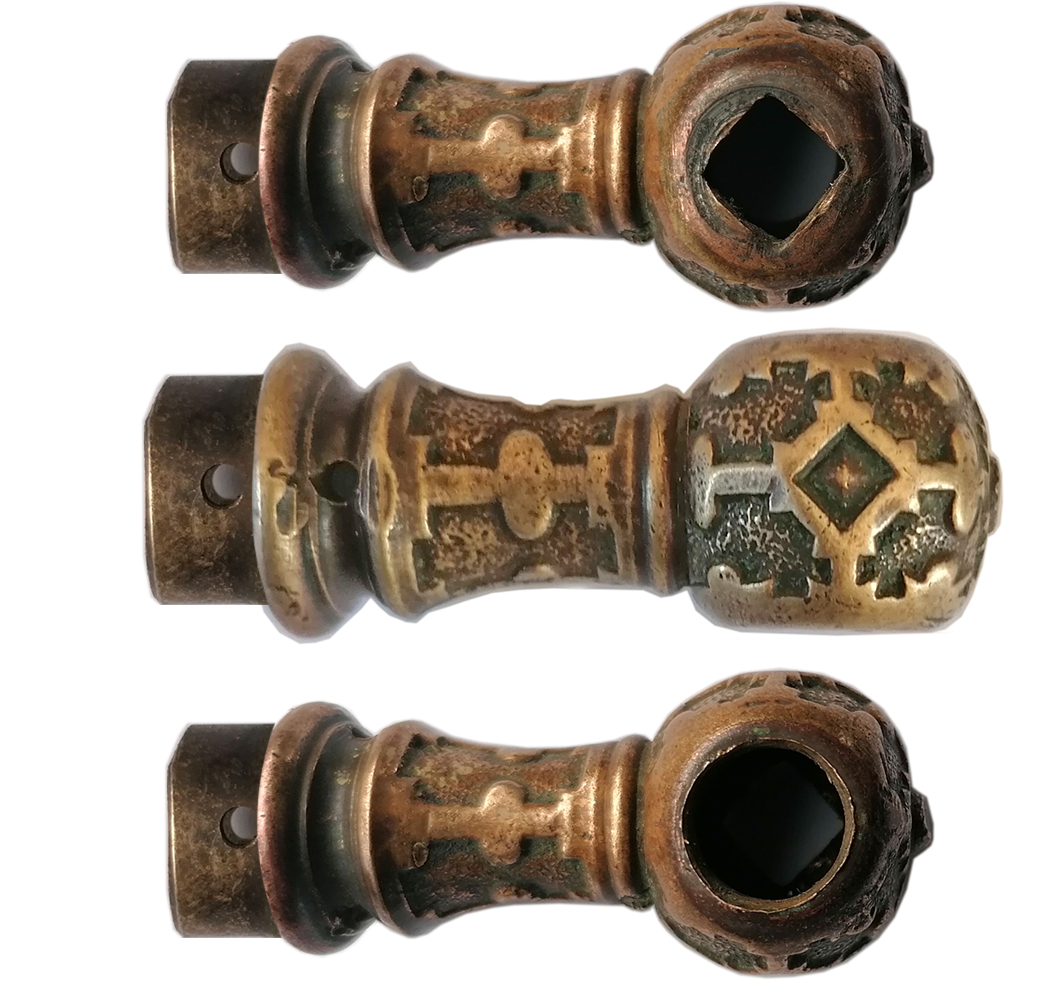 Türdrücker antik Ersatzteil alt Diamant